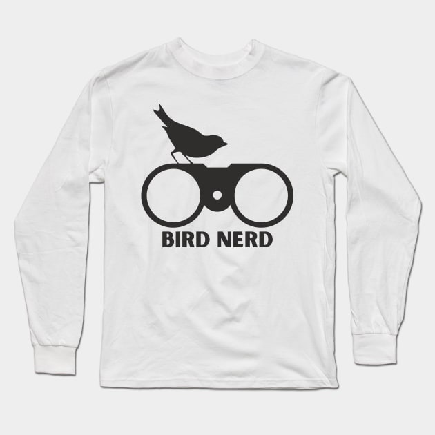 Bird Nerd Long Sleeve T-Shirt by orioleoutdoor